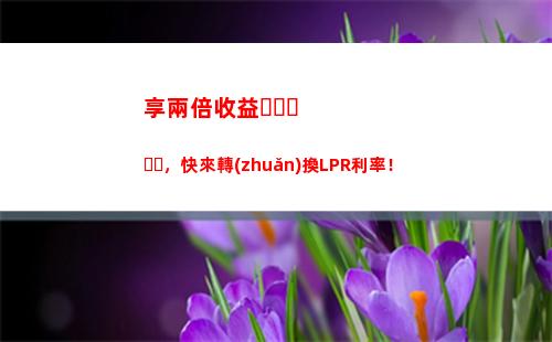 比LPR更優(yōu)惠，利率更低的貸款方案，快速申請(qǐng)！